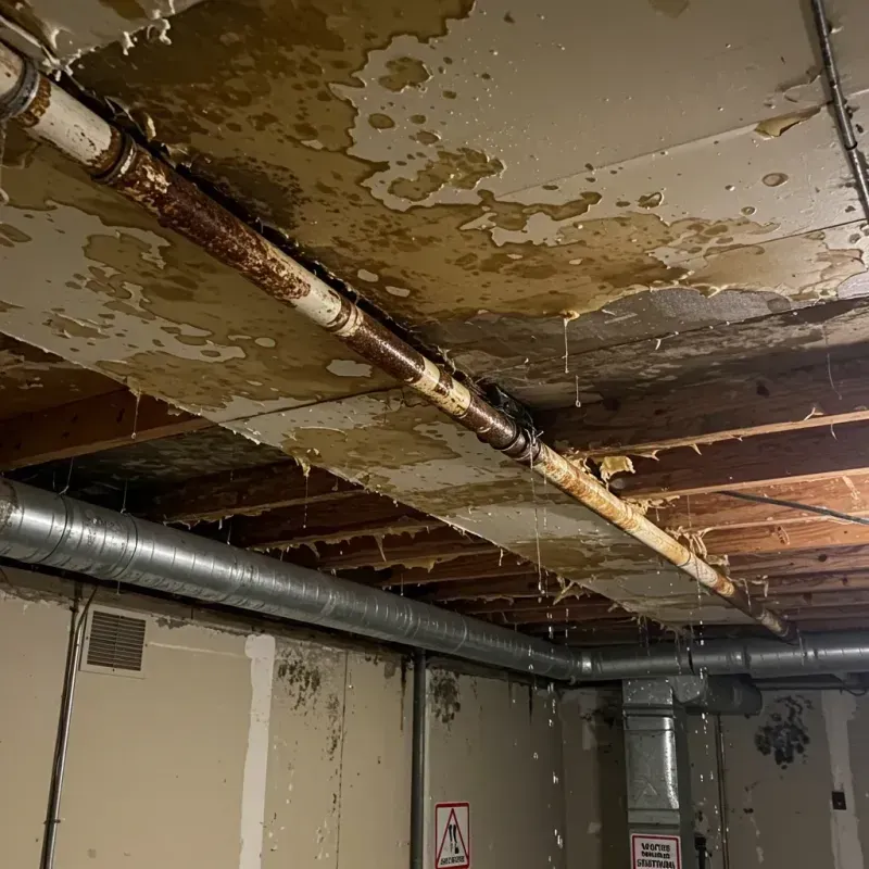 Ceiling Water Damage Repair in Hempstead, TX